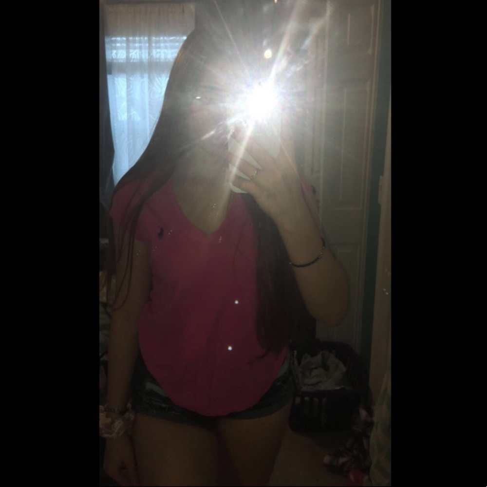FINAL❗️ pink ralph lauren t-shirt